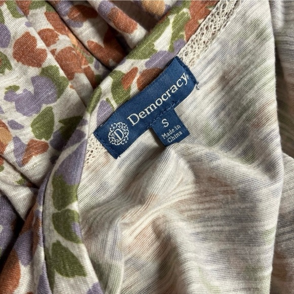 Democracy Autumn Floral Long Sleeve Top - Picture 6 of 11